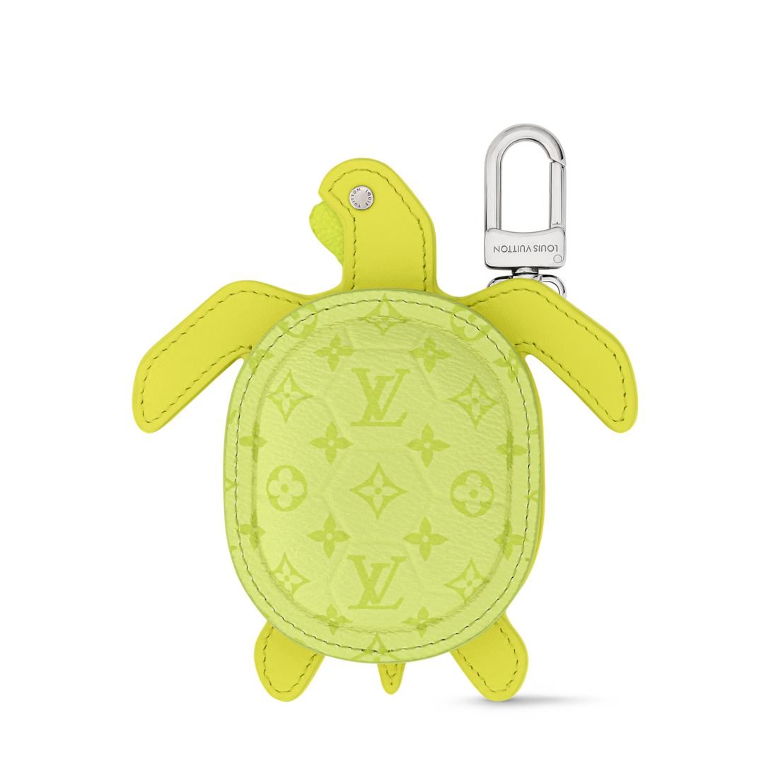ルイ・ヴィトン カメ型ブローチ アイボリー LV Turtle Pouch Bag Charm S00 - Super Lucky Day - For Him | LOUIS